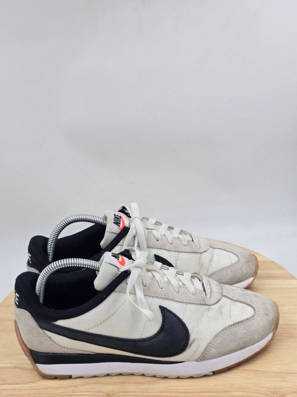 Nike Women's Pacific Casual Old School Shoes White/ Black (HM4771-105) sz 9